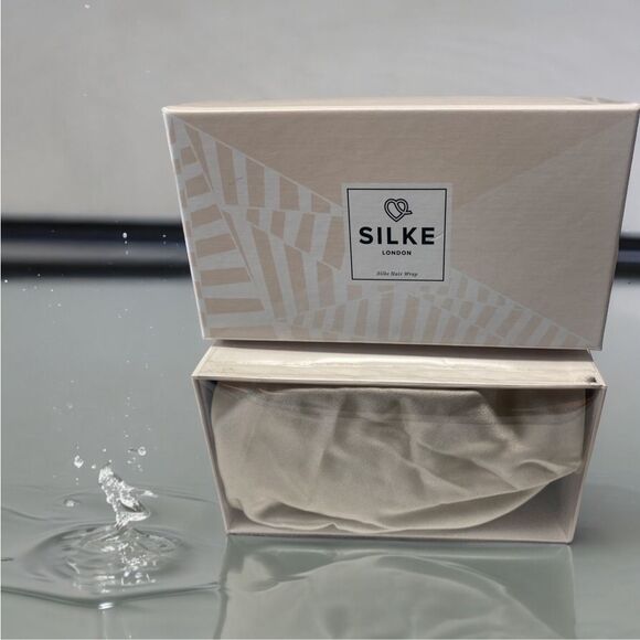 SILKE London Hair Wrap The Sofia in Champagne New Open Box - Picture 1 of 1